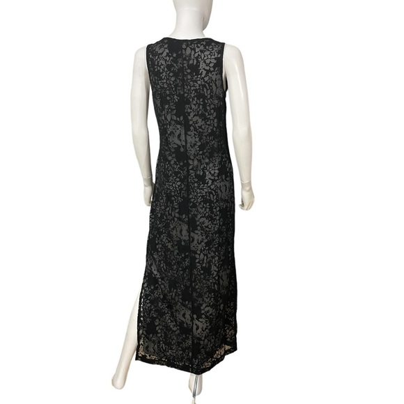 Express Black Sheer Maxi Dress - Picture 5 of 7
